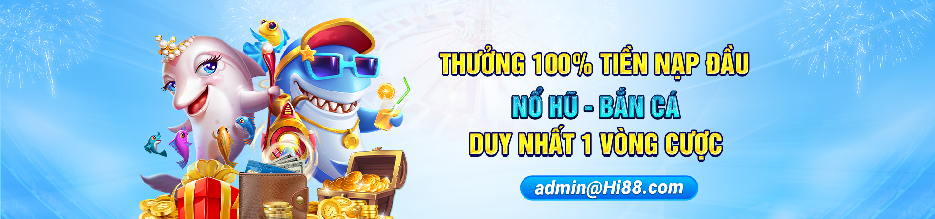 banner Hi88 tặng thưởng nổ hũ và bắn cá